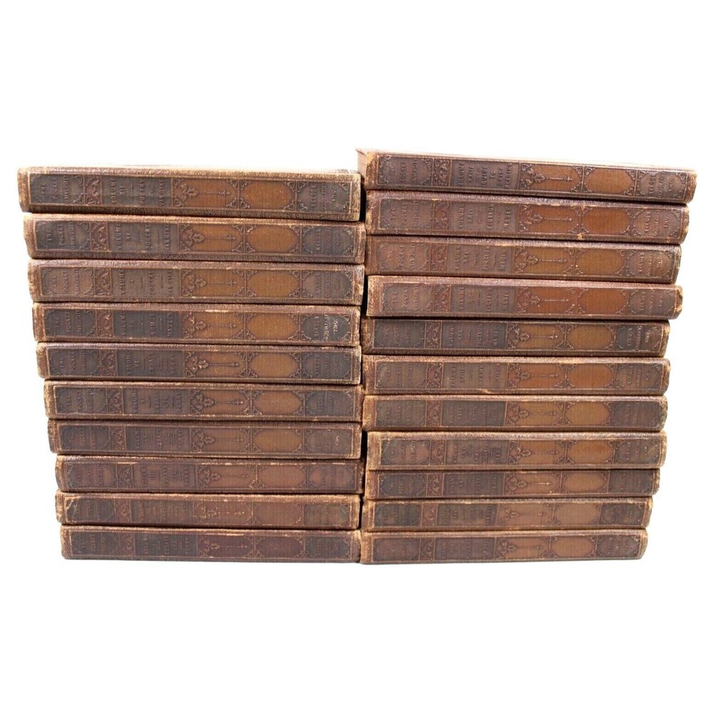 The Pocket University 1927 21 Volume Perry Van Dyke Iles Mable Dickinson Set